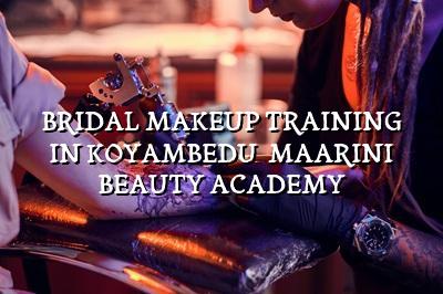 Bridal Makeup Training in Koyambedu | Maarini Beauty Academy