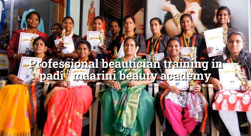 Professional Beautician Training in Padi - Maarini Beauty Academy